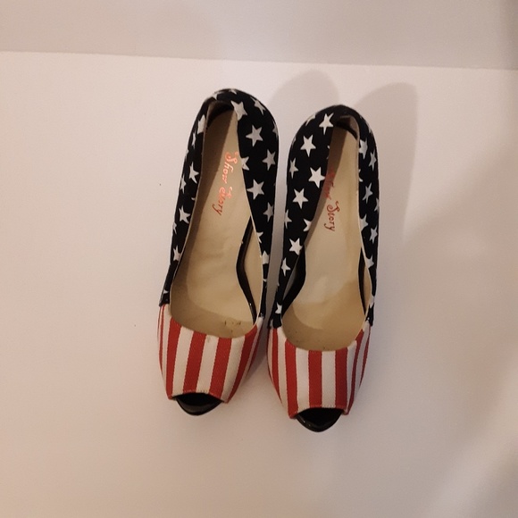 💀Spine💀 heel peep-toe platforms - Picture 7 of 8